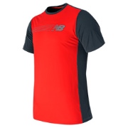 New Balance Excel Race Day Short Sleeve Flame with Thunder V98a1027
